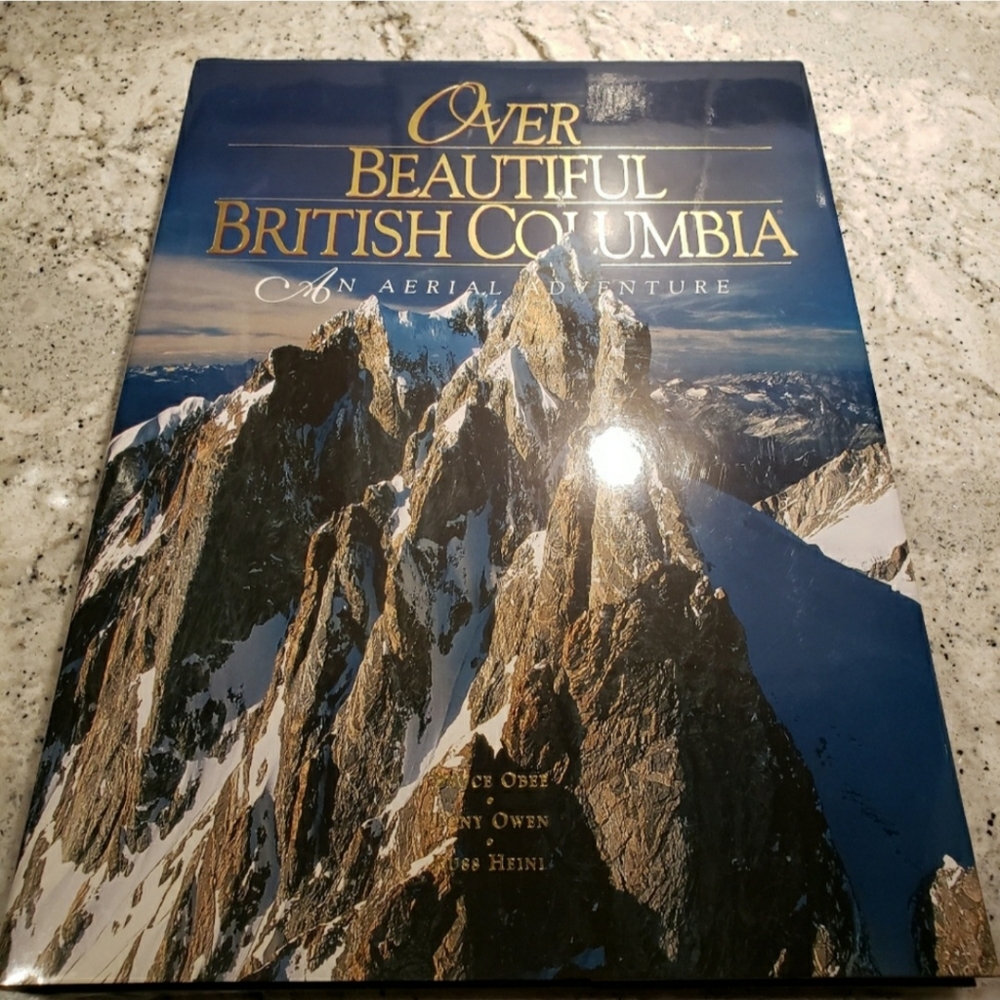 Coffee table book of British Columbia.